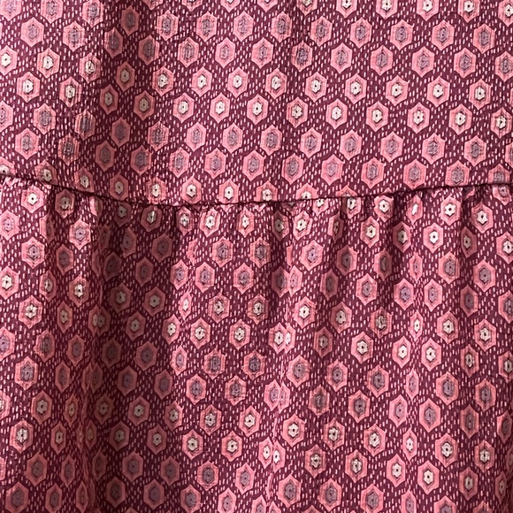 Free People Hexagon Print Knee length skirt - Picture 2 of 10